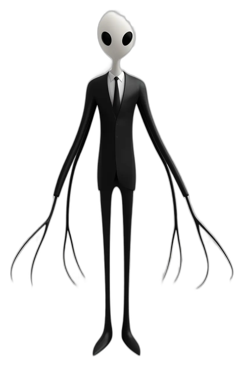 Slender Alien Figure