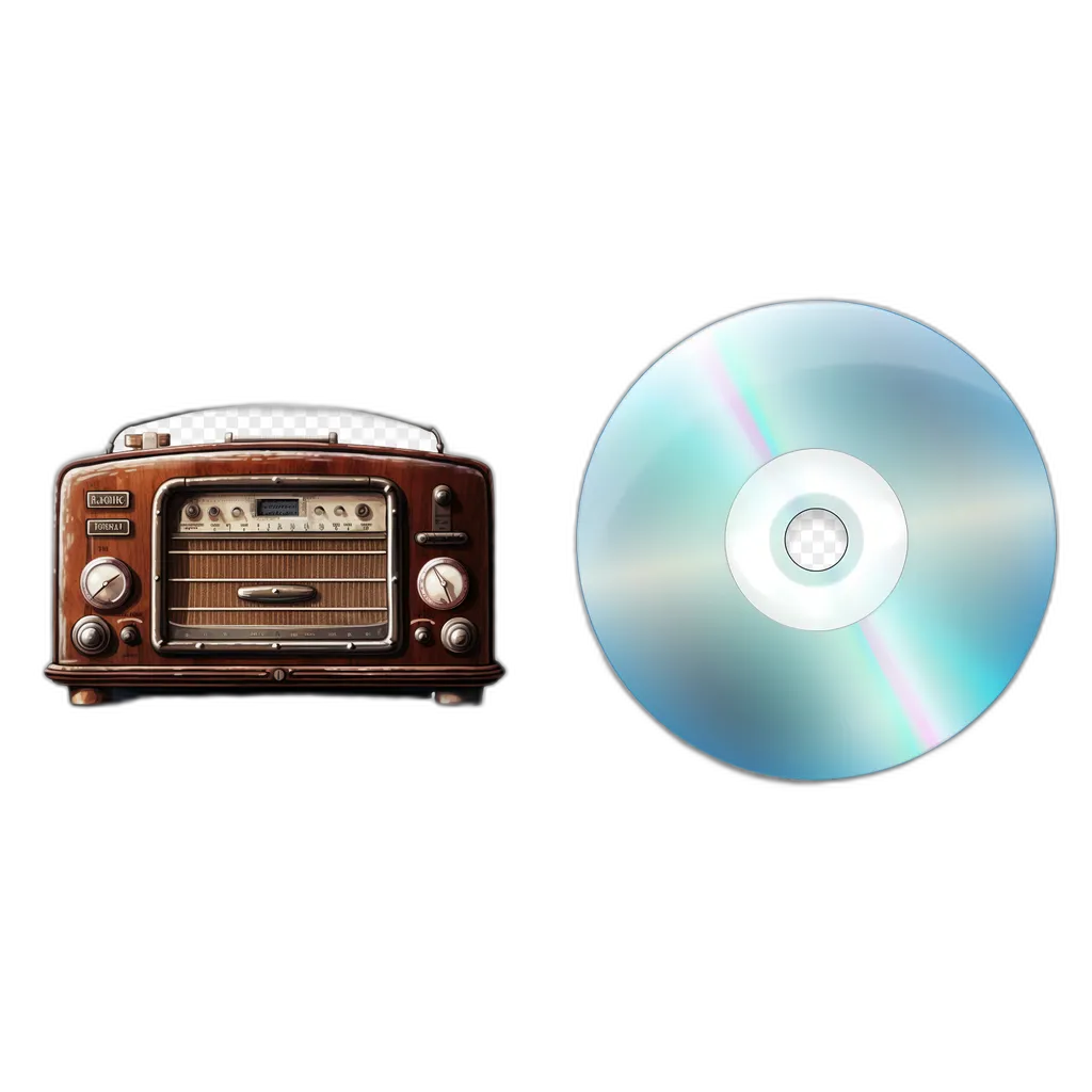 Vintage Radio and CD Bundle