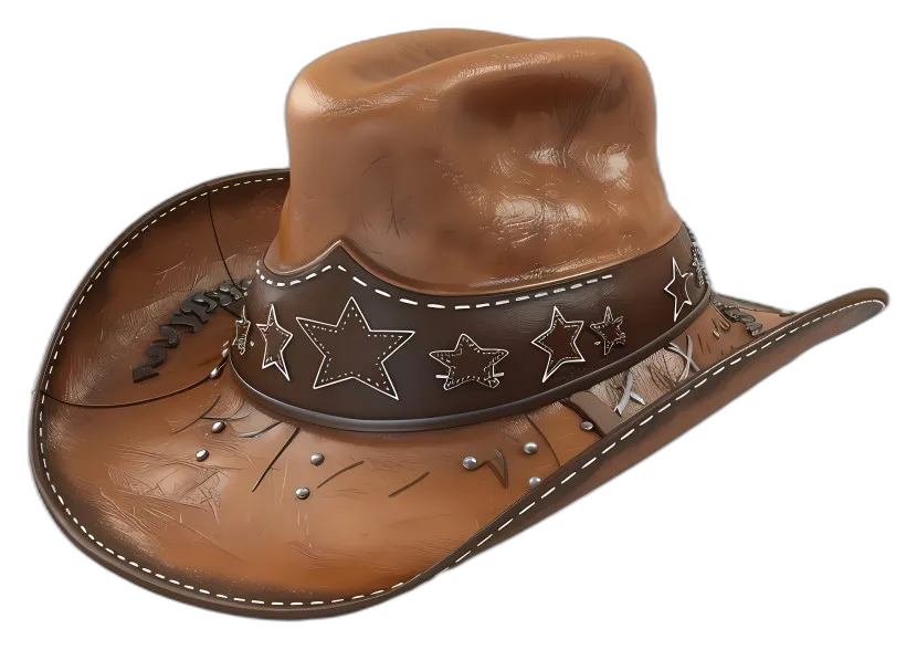 Western Studded Cowboy Hat