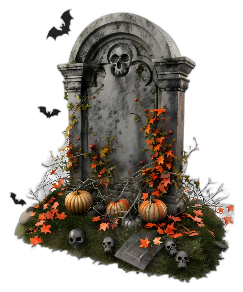 Ornate Gothic Gravestone