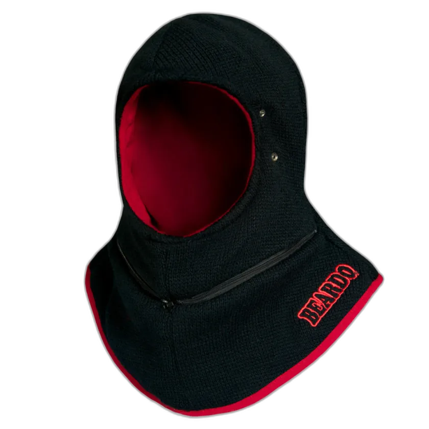 Tactical Balaclava Mask with Red Lining