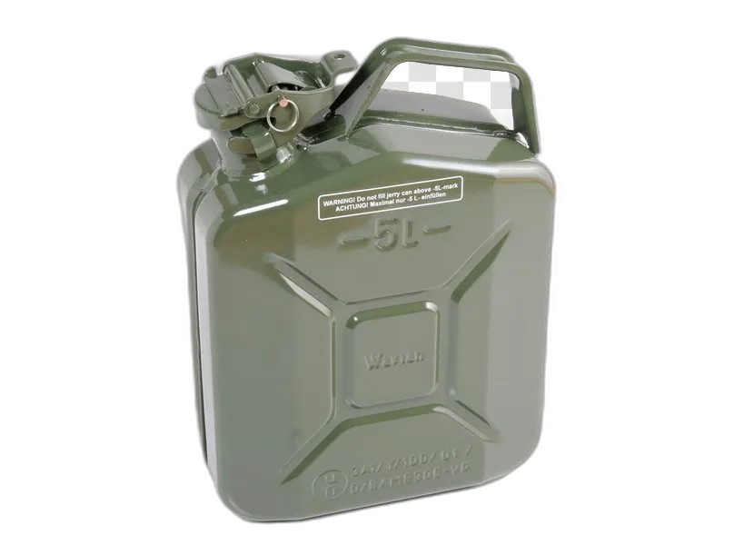 Olive Green Metal Jerrycan