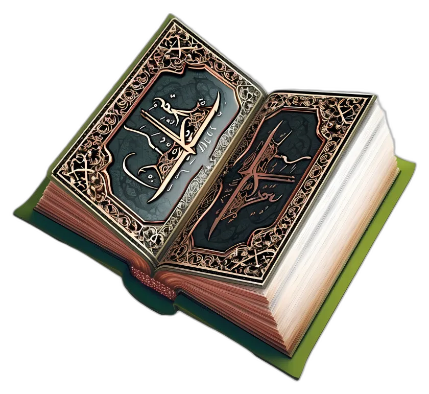 Ornate Open Quran Book