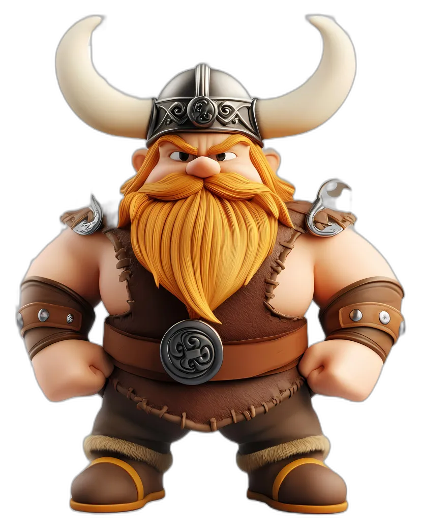 Stylized Viking Warrior