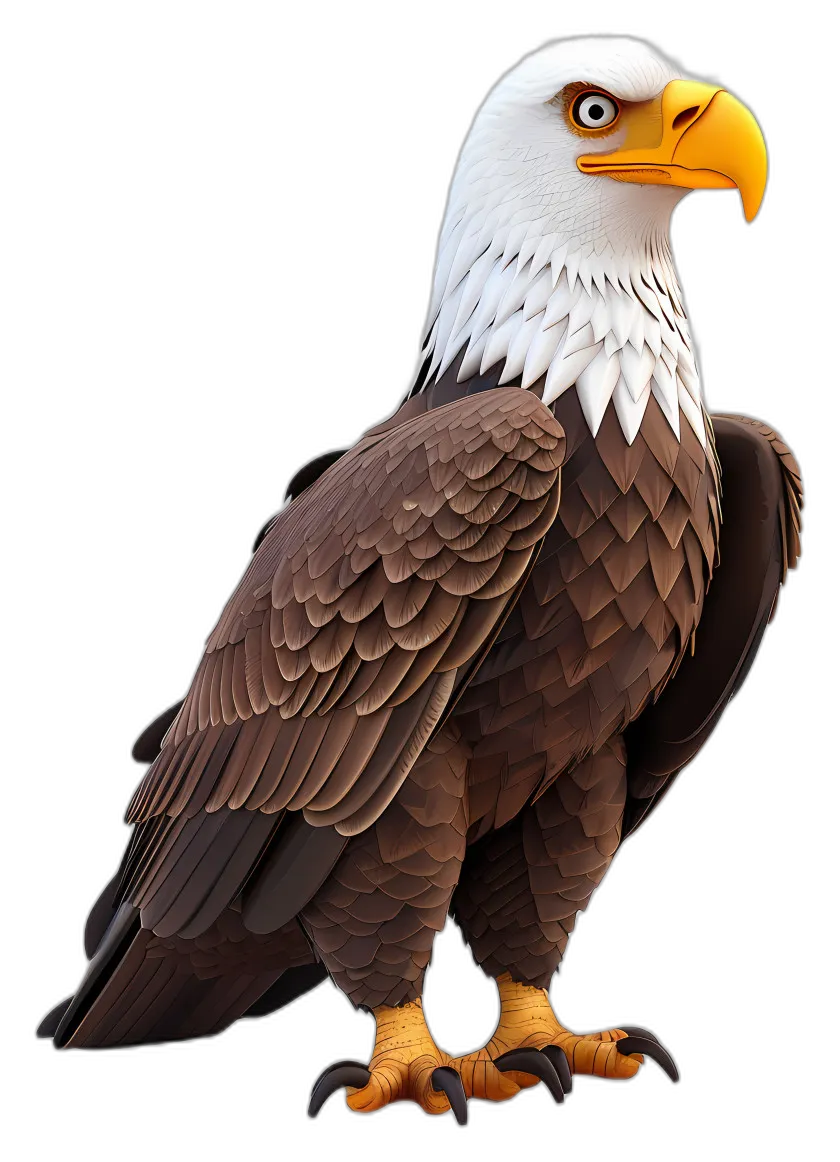 Bald Eagle 3D Model