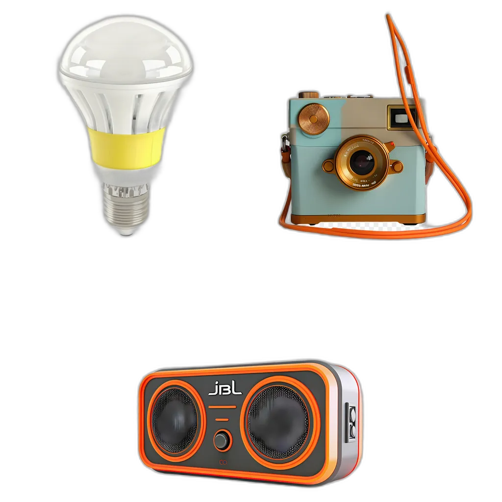 Modern Props Bundle: Light, Axe and Speaker