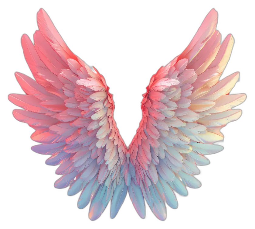 Ethereal Gradient Wings