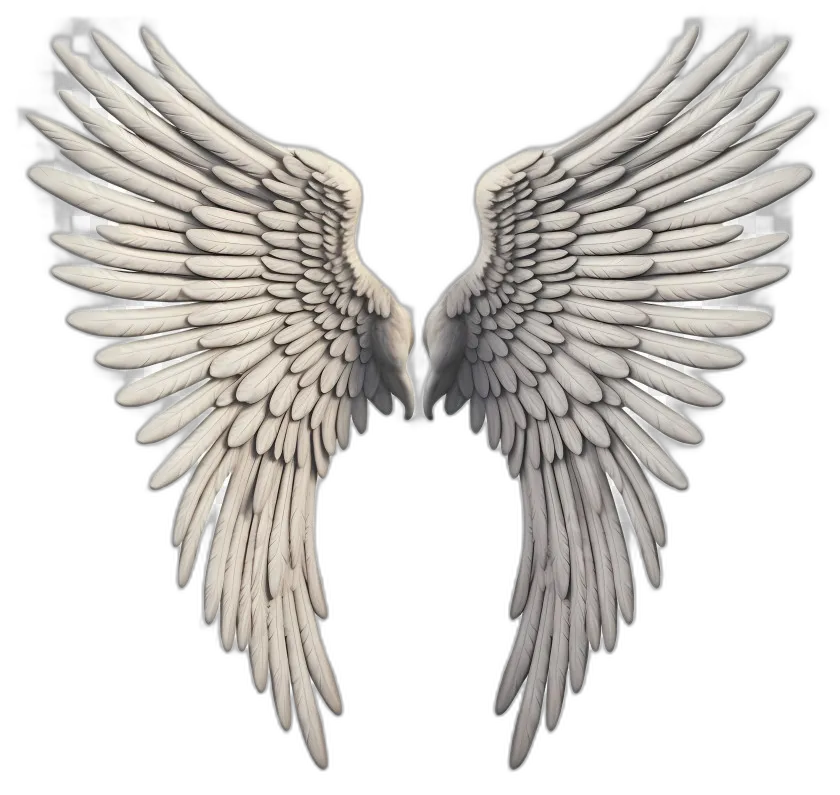 Realistic Angel Wings